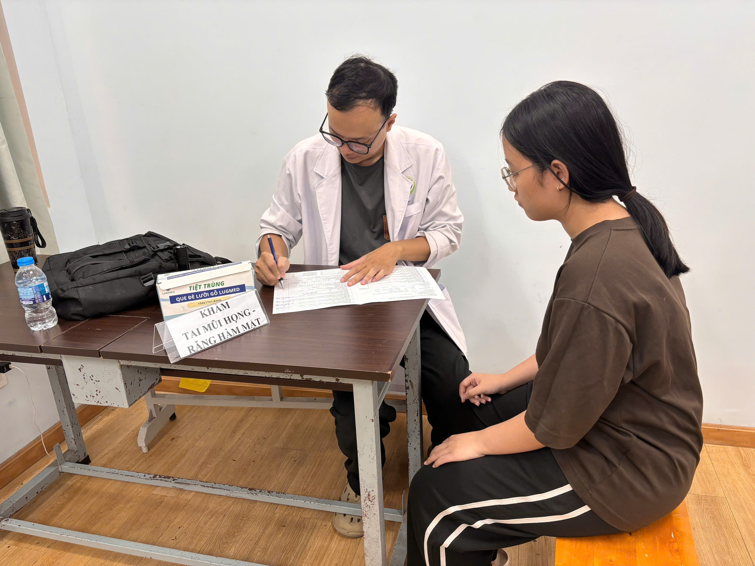 HỌC VIỆN TÀI CHÍNH PHÂN HIỆU TP.HỒ CHÍ MINH PHỐI HỢP CÙNG BỆNH VIỆN LÊ VĂN VIỆT TỔ CHỨC KHÁM SỨC KHỎE NHẬP TRƯỜNG CHO SINH VIÊN CQ64 